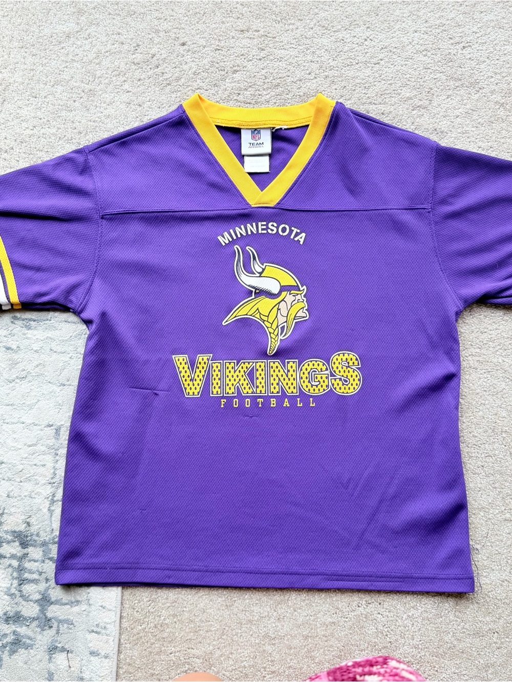 Minnesota Vikings NFL Teams Youth Football Jersey - Size Large